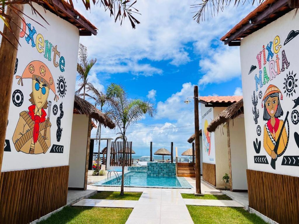 Flats Villas Litoral Sul - Praia Pontal Do Peba - Piacabucu - Al Buitenkant foto